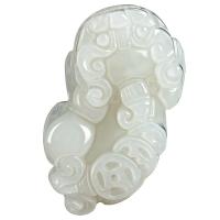 Jade Pendants, Hetian Jade, white 