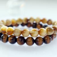 Tiger Eye Stone Bracelets, polished, Unisex cm 