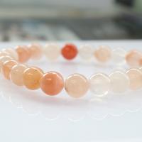 Aventurine Bracelets, Pink Aventurine, Round, polished, Unisex pink cm 