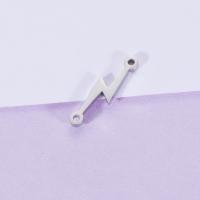 Stainless Steel Charm Connector, plated, fashion jewelry 