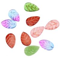 Glass Pendants, Leaf, DIY 