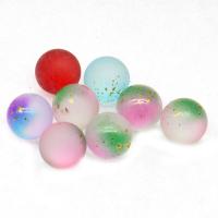 Glass Beads, Round, DIY & no hole 