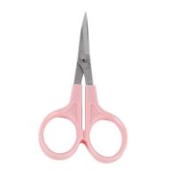 Scissors, Plastic, with Zinc Alloy, pink 