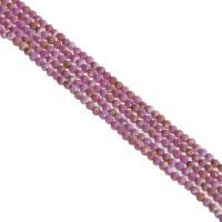 Natural Lepidolite Beads, Round, faceted, 2mm Approx 39 cm 