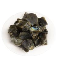 Labradorite décoration, Irrégulière, normes différentes pour le choix, Vendu par sac