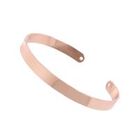 laiton pièce de manchette de Bracelet, Placage, pour femme, plus de couleurs à choisir Vendu par PC