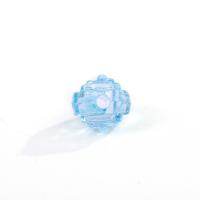 Transparent Acrylic Beads, Rose, DIY, mixed colors, 12mm 