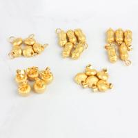 Brass Jewelry Pendants, gold color plated golden 