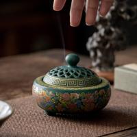 Porcelain Incense Burner, handmade, for home and office & durable 