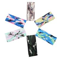 Headband, Milk Silk, printing, for woman 