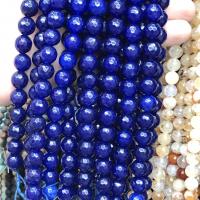 Single Gemstone Beads, Chalcedony, Round, polished, DIY & faceted 8mm Approx 15 Inch 