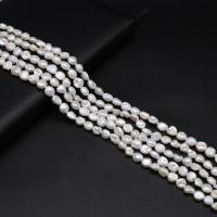 Keshi Cultured Freshwater Pearl Beads, DIY, white, 7-8mm cm 