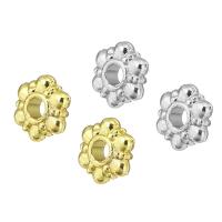 Zinc Alloy Spacer Beads, real gold plated 