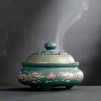 Porcelain Incense Burner, handmade, for home and office & durable 