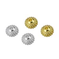 Zinc Alloy Spacer Beads, real gold plated 