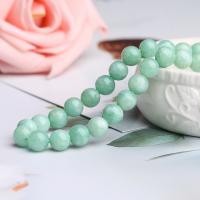 Chalcedony Beads, Round, DIY light green Approx 15 Inch 