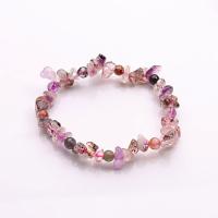 Quartz Bracelet, Unisex & radiation protection, mixed colors .5 Inch 