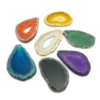 Ice Quartz Agate Pendants, Natural Stone, DIY 