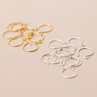 Sterling Silver Hook Earwire, 925 Sterling Silver, plated 