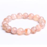 White Cherry Blossom Agate Pulsera, antifatiga & para mujer, Rosado, longitud:7.5 Inch, Vendido por UD