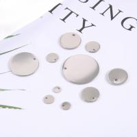 Stainless Steel Tag Charm, DIY & machine polishing original color 