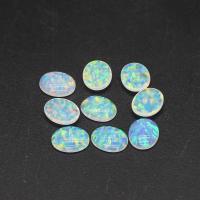 Opal Cabochon, Oval, DIY, multi-colored 