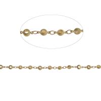 Brass Bar Chain, golden m 