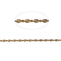 Brass Bar Chain, golden m 