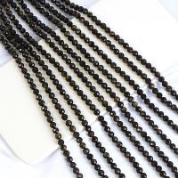 Gold Obsidian Beads, Round, polished, DIY & faceted, mixed colors cm 