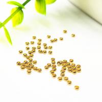 Stainless Steel Beads, 304 Stainless Steel, plated, golden 