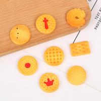 Mobile Phone DIY Decoration, Resin, Biscuit 26mmuff0c25mmuff0c17*25mm 