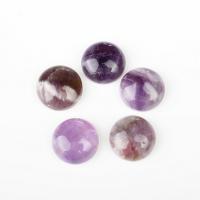 Gemstone Cabochons, Round, no hole 