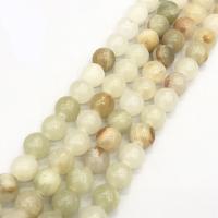 Jade Afghanistan Beads, Round, polished, DIY light green Approx 15 Inch 