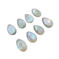 Natural Freshwater Pearl Loose Beads, Teardrop, DIY, white, 14-15mm 