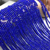 Natural Lapis Lazuli Beads, Round, DIY  & faceted, blue Approx 15 Inch 