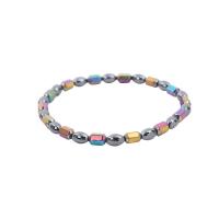 Hematite pulsera tobillera, unisexo, color mixto, longitud:aproximado 20 cm, Vendido por UD