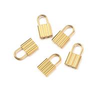 Stainless Steel Pendants, Lock, plated, fashion jewelry 