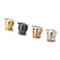 Cubic Zirconia Micro Pave Brass Beads, plated, DIY & micro pave cubic zirconia 