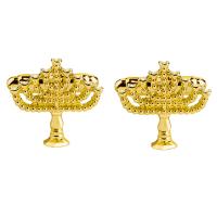 Zinc Alloy Cufflinks, gold color plated, for man 