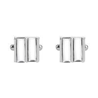 Zinc Alloy Cufflinks, platinum color plated, for man 