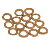 Messing Verknüpfung Ring, Kreisring, goldfarben, 14x1.2mm, ca. 100PCs/Tasche, verkauft von Tasche