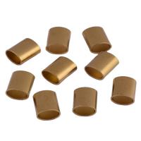 Brass Tube Beads, golden Approx 