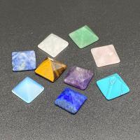 Gemstone Cabochons, Natural Stone, Pyramidal 14mm 