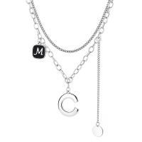 Collar de la joyería de plata esterlina, plata de ley 925, con 1.96 inch extender cadena, pulido, para mujer, plateado, longitud:aproximado 15.74 Inch, Vendido por UD