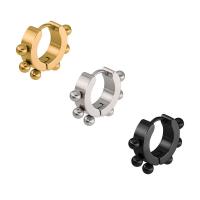 Acier titane Huggie Anneau d'oreille, Placage, pour femme, plus de couleurs à choisir Vendu par PC