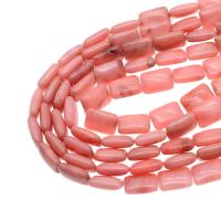 Teint perles de marbre, marbre teint, cadre, Rhodochrosite argentin & DIY, rose cm, Vendu par brin