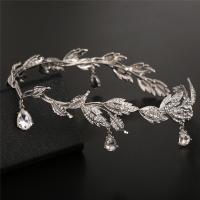 Bridal Tiaras, Zinc Alloy, plated, for woman & with rhinestone 