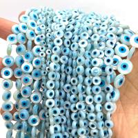 White Lip Shell Beads, Evil Eye, DIY & enamel, 4-10mm 