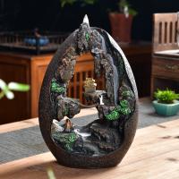 Incense Smoke Flow Backflow Holder Ceramic Incense Burner, Porcelain, handmade, for home and office & durable 