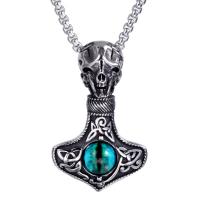 Stainless Steel Pendants, 304 Stainless Steel, Hammer of Thor, DIY & for man, original color 